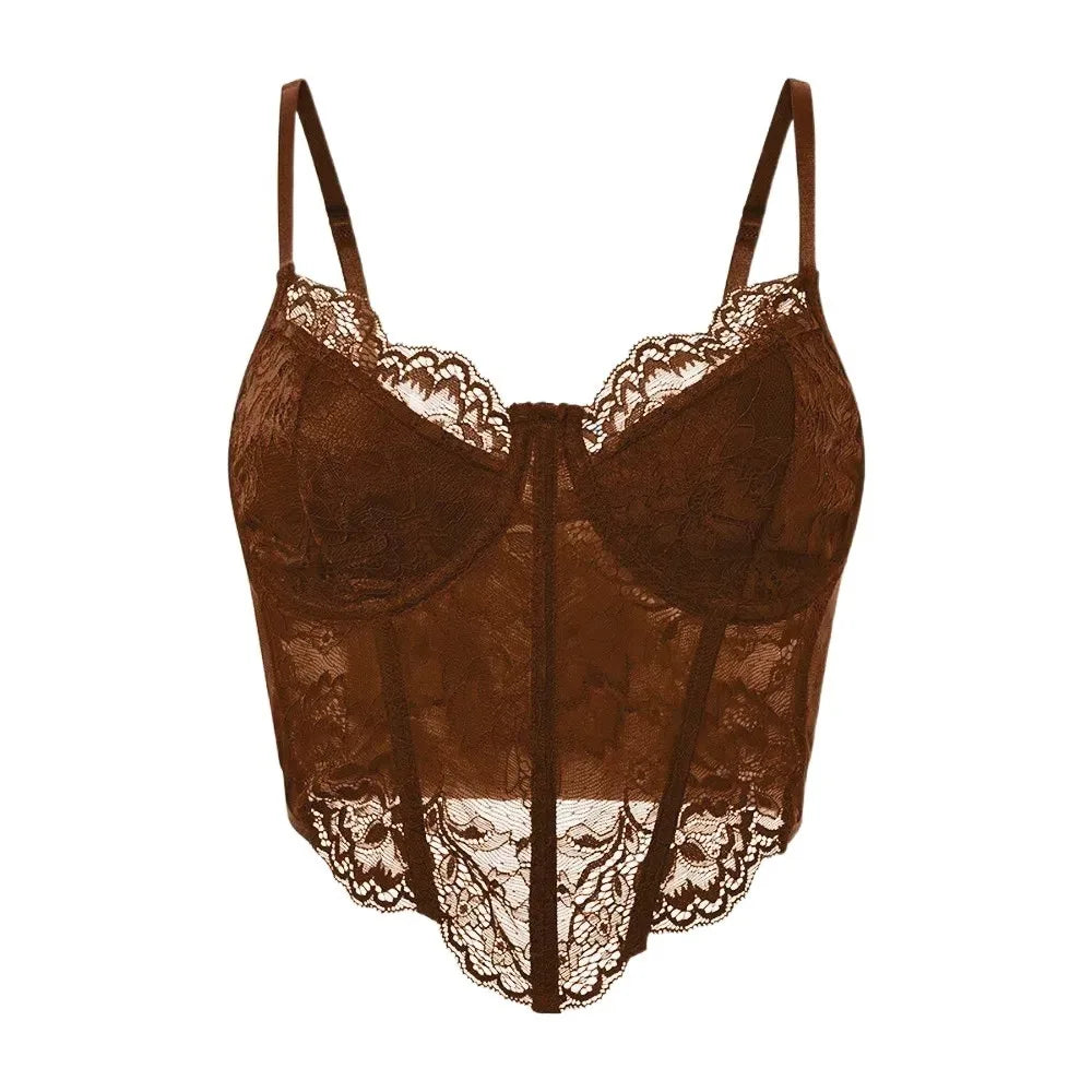 Lace Camisole Slim Fit Summer Tank